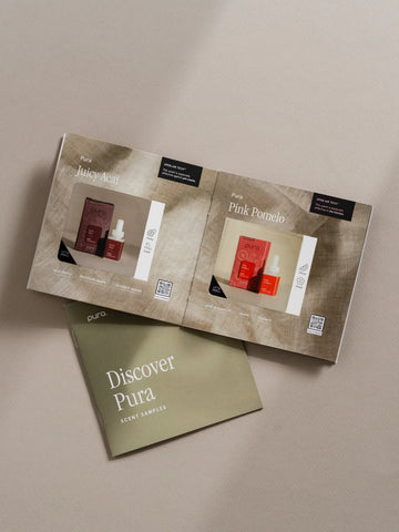 Discover Pura Scent Sample Booklet